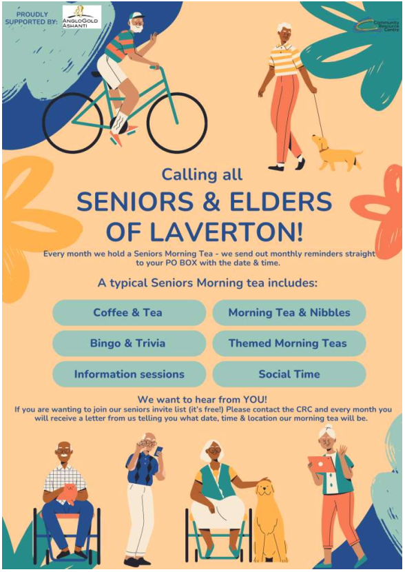 Seniors Morning Tea